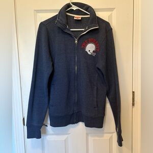 New England Patriots zip up sweatshirt